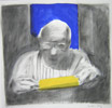 Pa Eating Corn